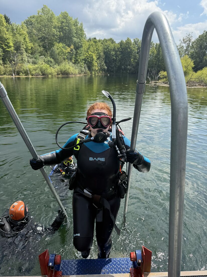 A day in the water